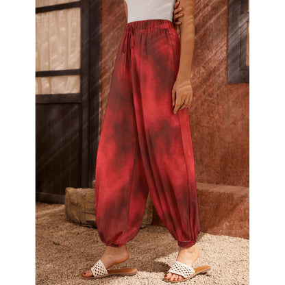 Women's Carrot Pants with Pockets