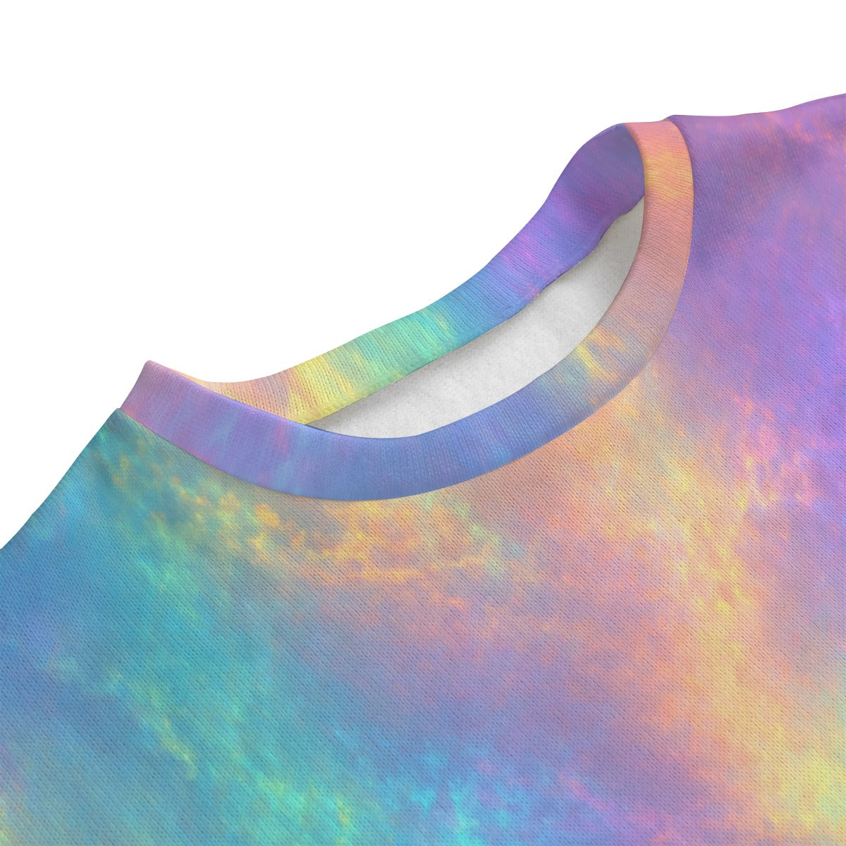 Unisex Drop-shoulder Knitted Fleece Sweater - view 3