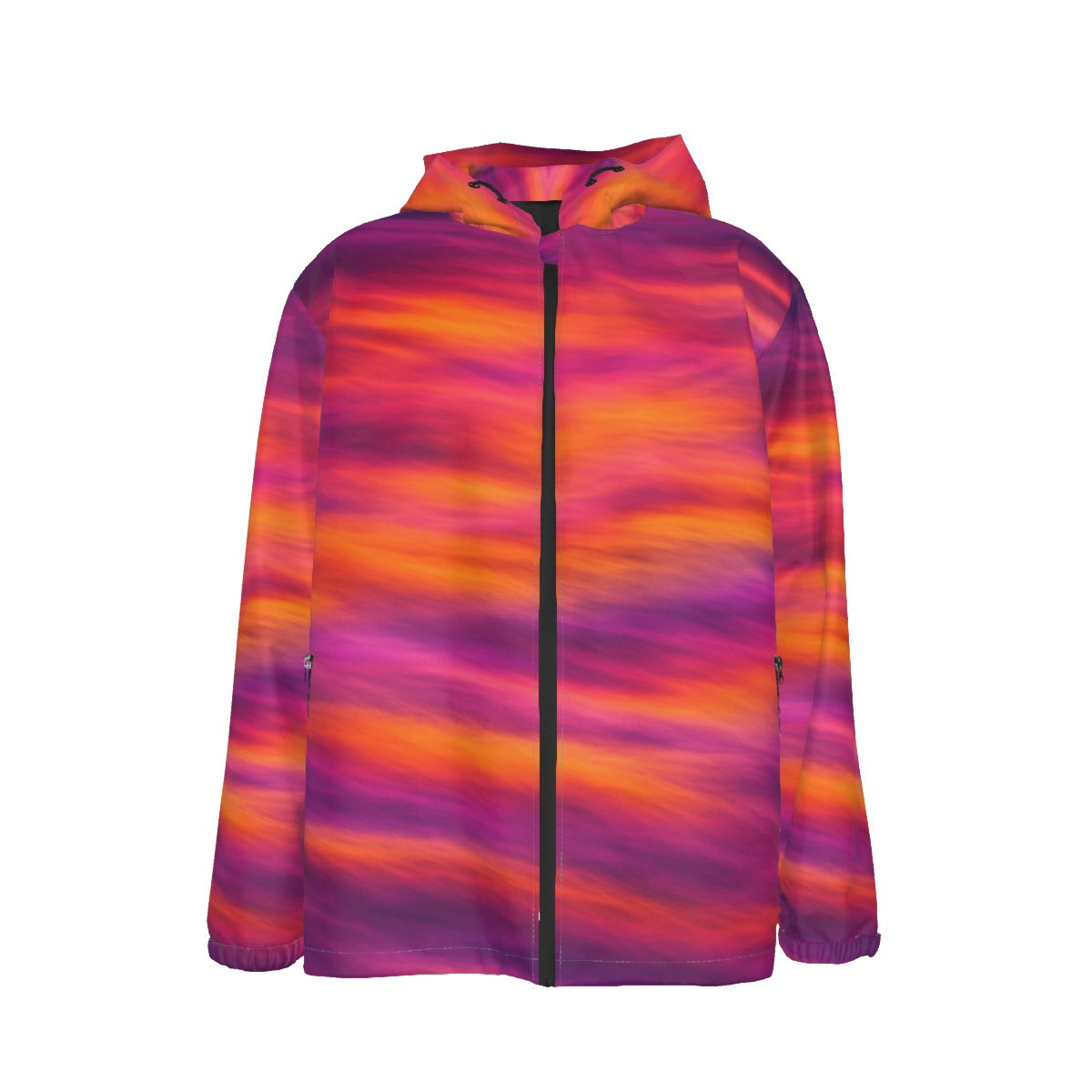 Men's Hooded Zipper Windproof Jacket