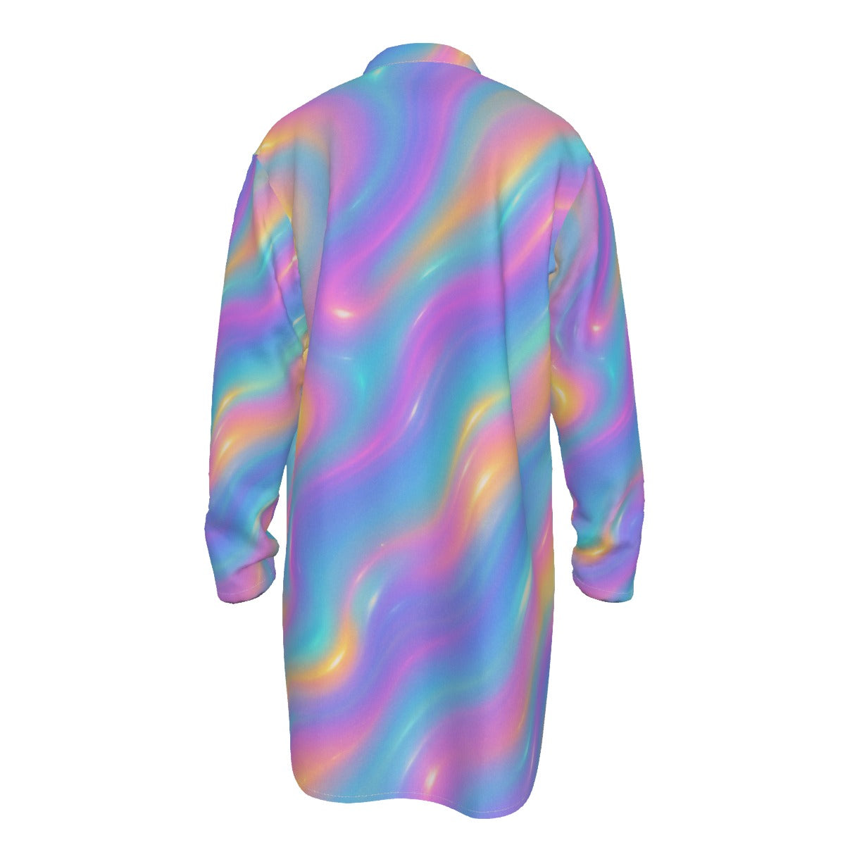 Men's Stand-up Collar Long Shirt