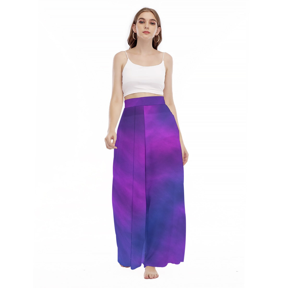 Women's High Waist Wide Leg Trousers
