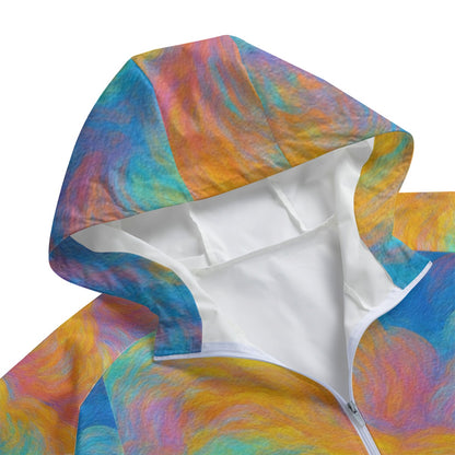 Unisex Windbreaker Long Jacket