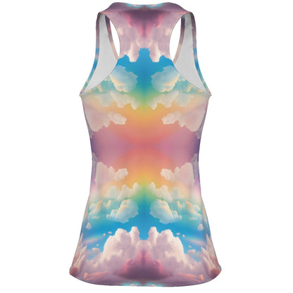 Women's Racer Vest | 190GSM Cotton