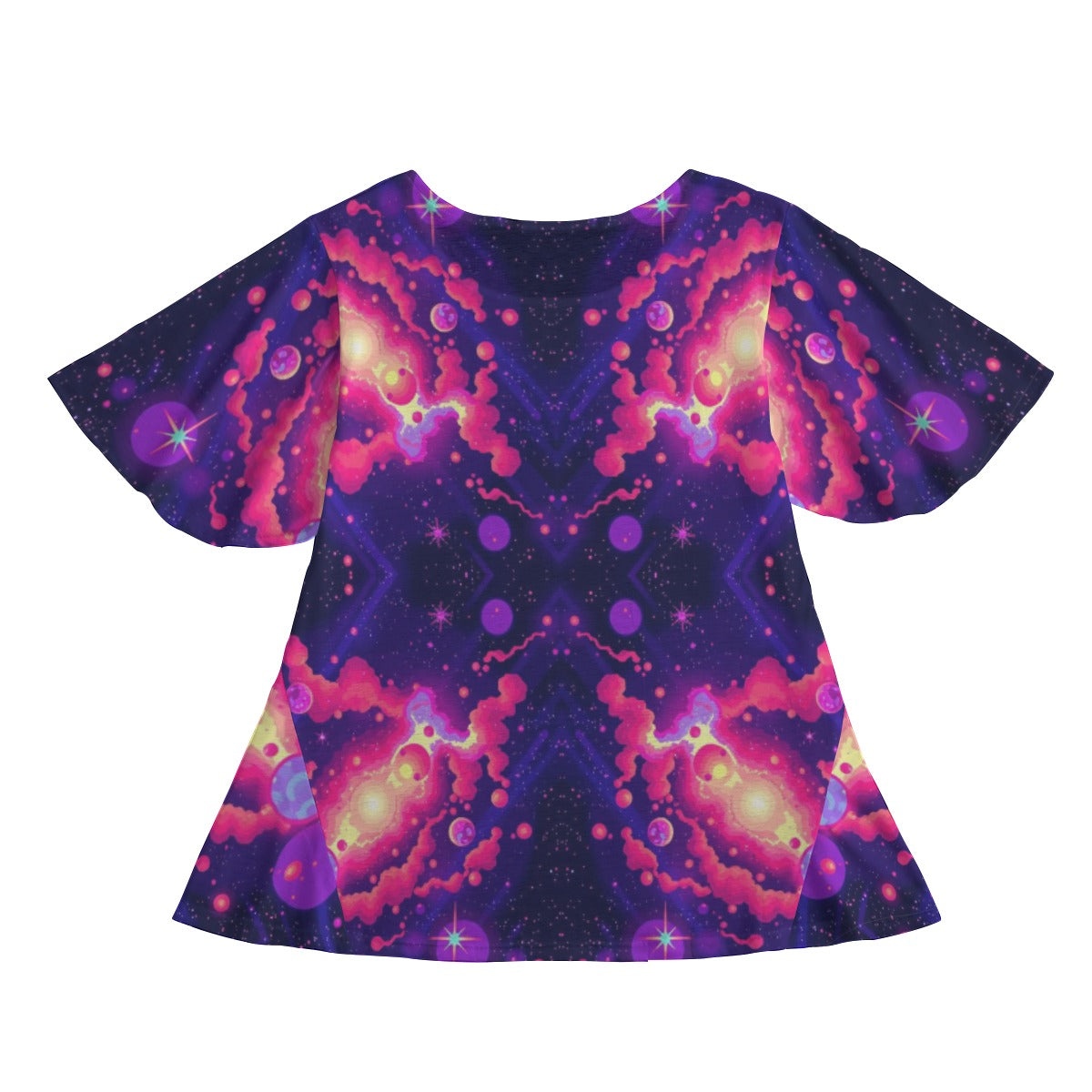 Women's Round Neck T-shirt With Short Sleeve