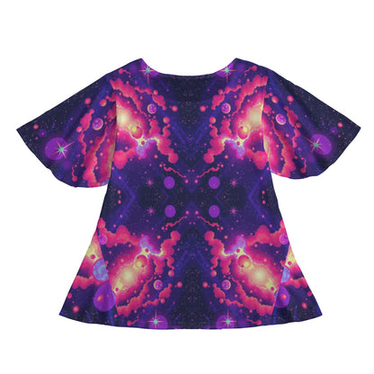 Women's Round Neck T-shirt With Short Sleeve