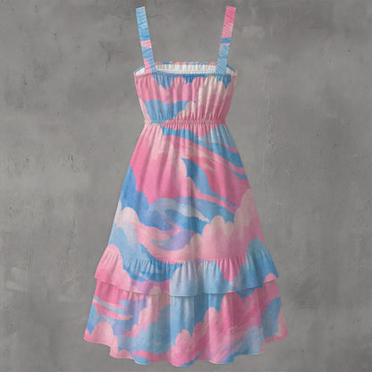 Women‘s Ruffle Hem Dress