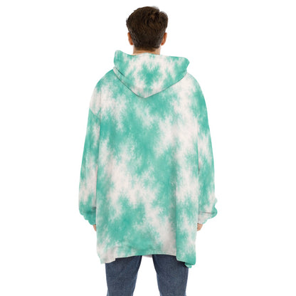 Unisex Sherpa-Fleece Hoodie Blanket - view 4