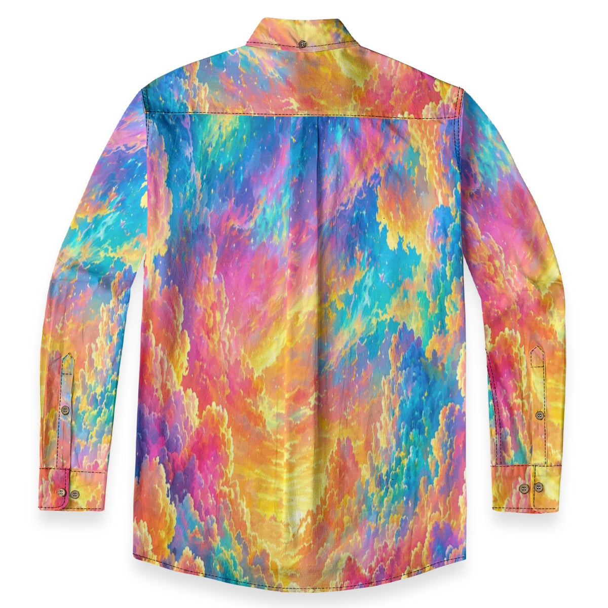 Men's Casual Lapel Long Sleeve Shirt|125GSM Cotton