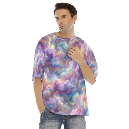 Men's Drop Shoulder T-shirt With Short Sleeve