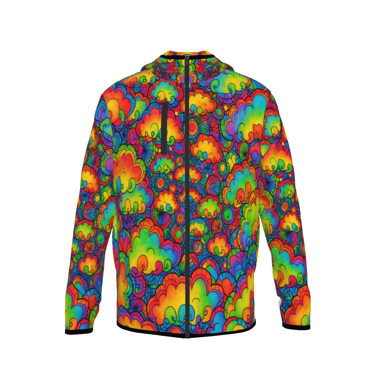 Men's Stylish Hoodie with Thumb Hole Design - view 1