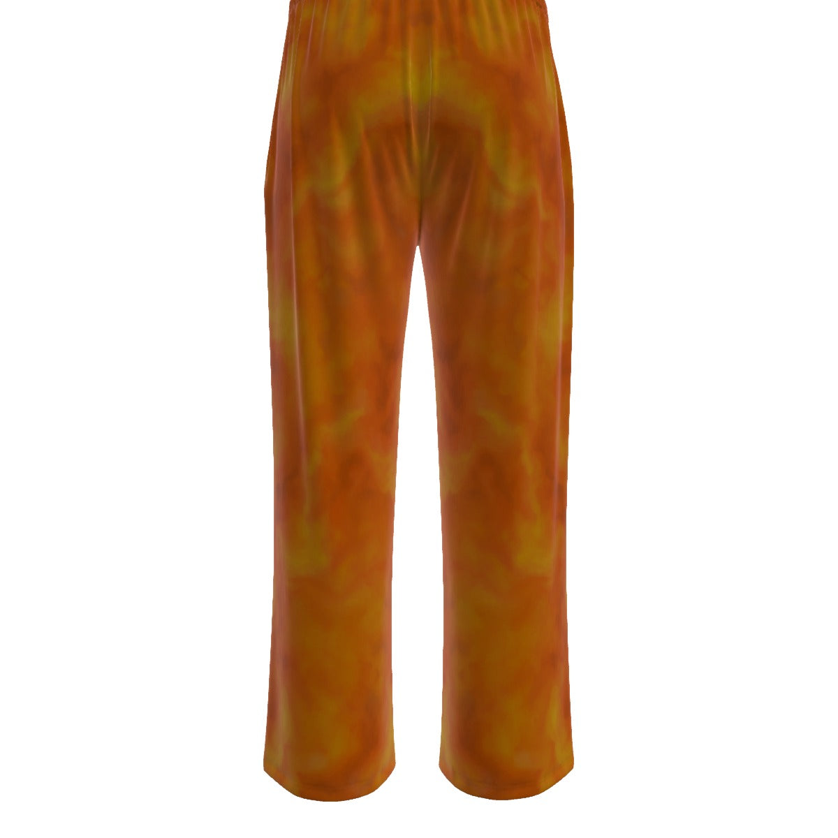 Unisex Knitted Fleece Wide Leg Pants