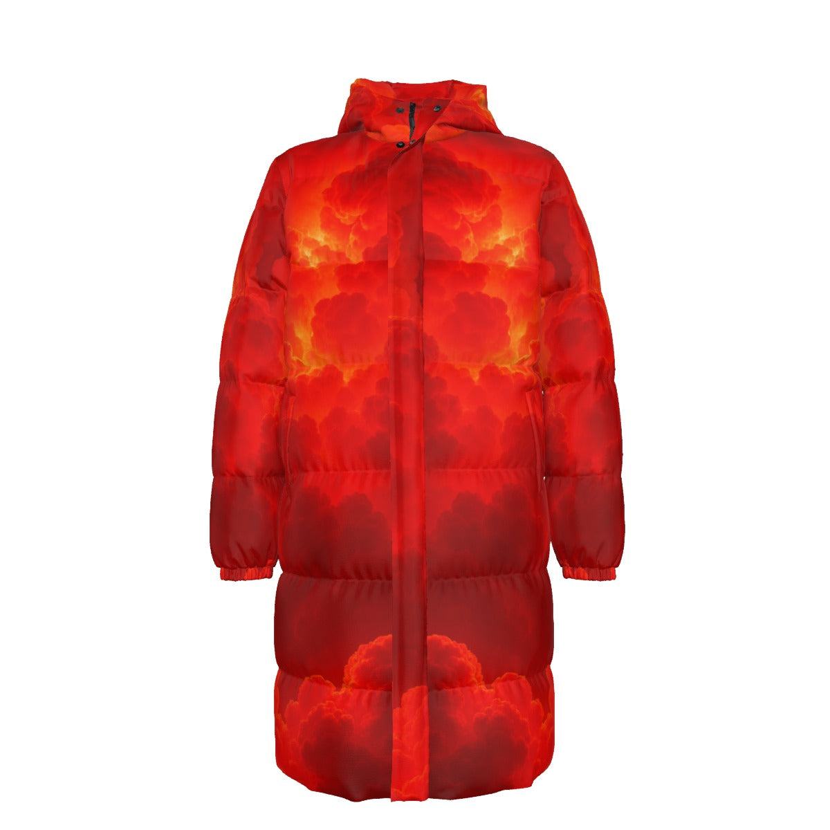 Unisex Long Down Jacket
