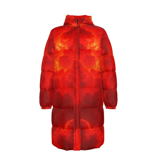 Unisex Long Down Jacket