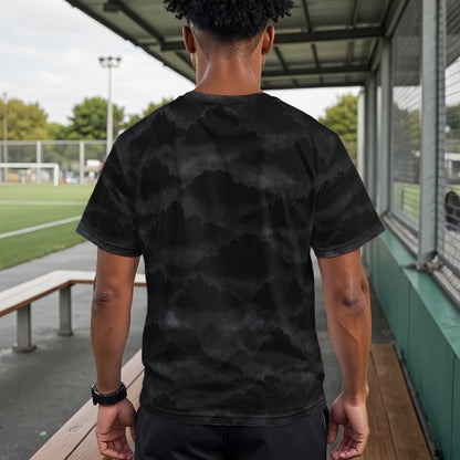 Unisex Drop Shoulder Crew Neck T-Shirt