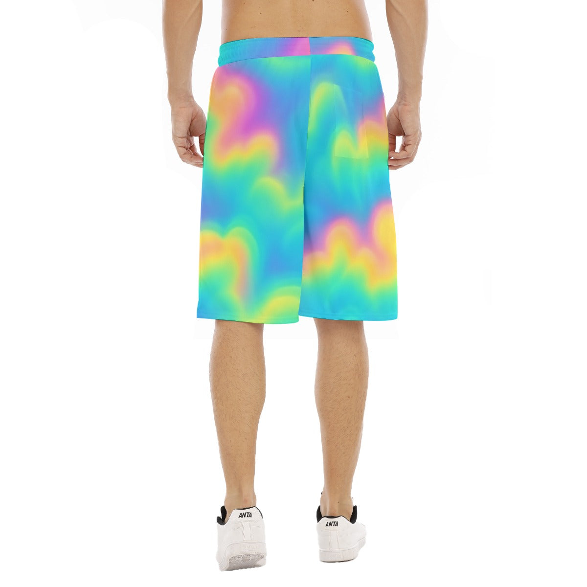 Men's Tether Loose Shorts With Pocket