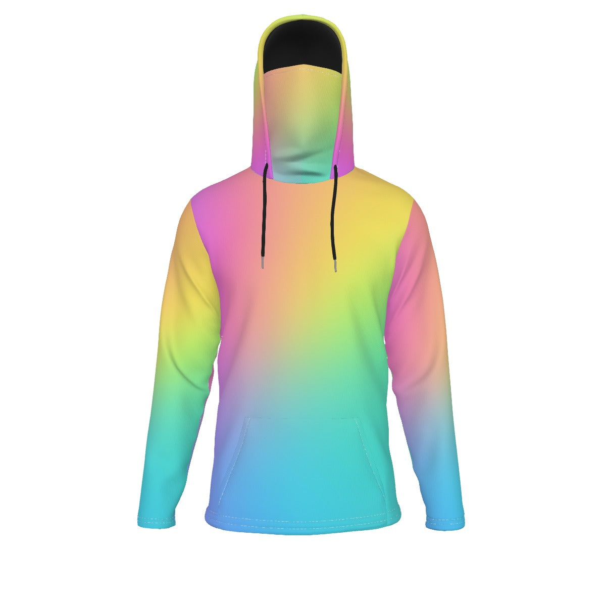 Men's Pullover Hoodie With Mask - view 1
