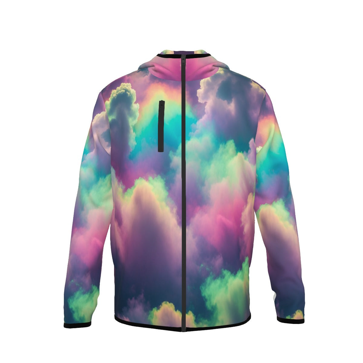 Men's Stylish Hoodie with Thumb Hole Design - view 1