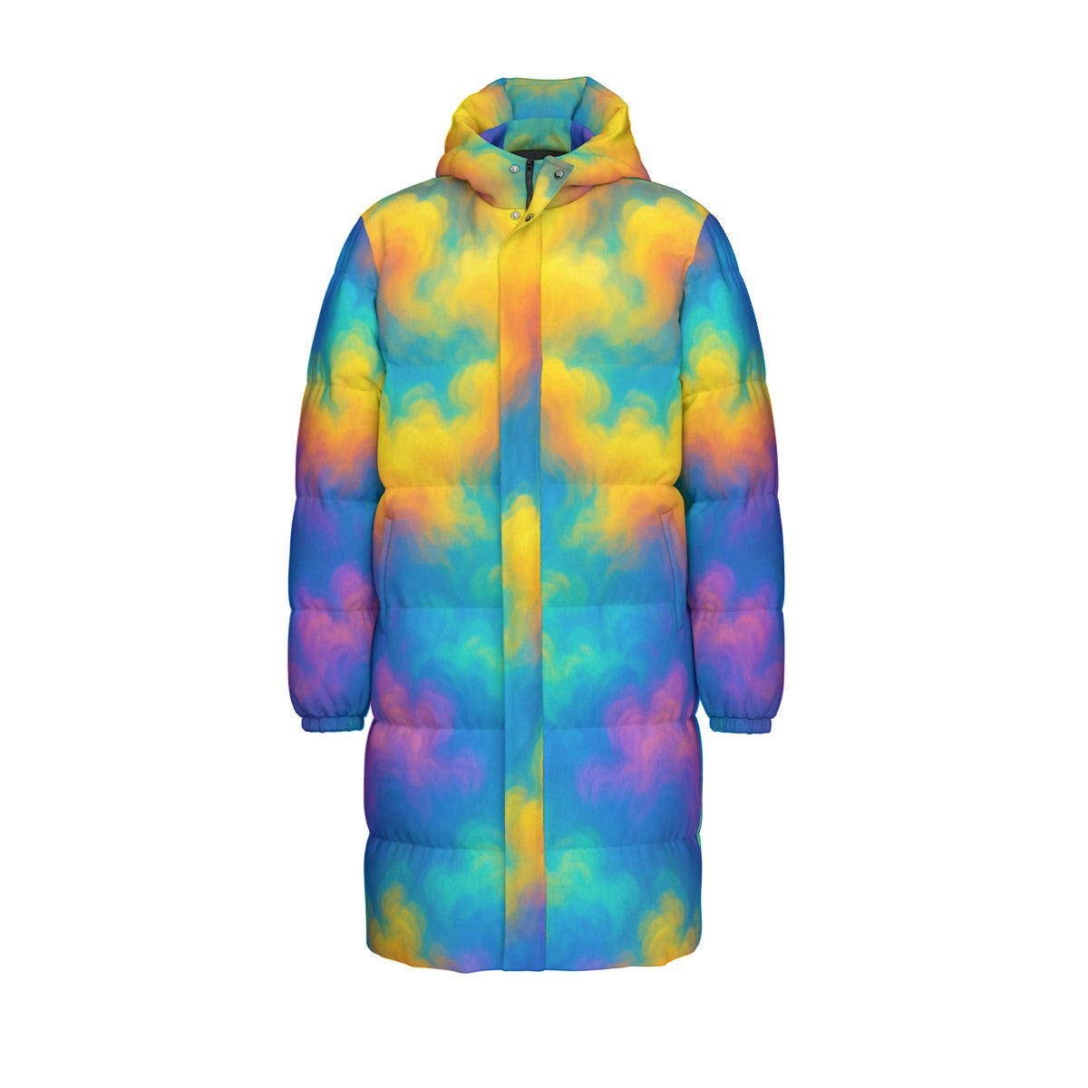 Unisex Long Down Jacket