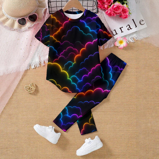 Kids' Casual Top and Pants Set