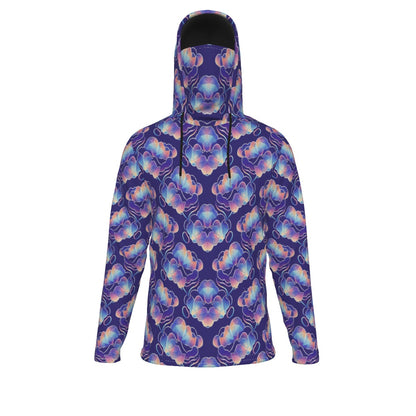 Men's Pullover Hoodie With Mask - view 1