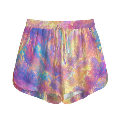 Women's Shorts With Drawstring | Rayon