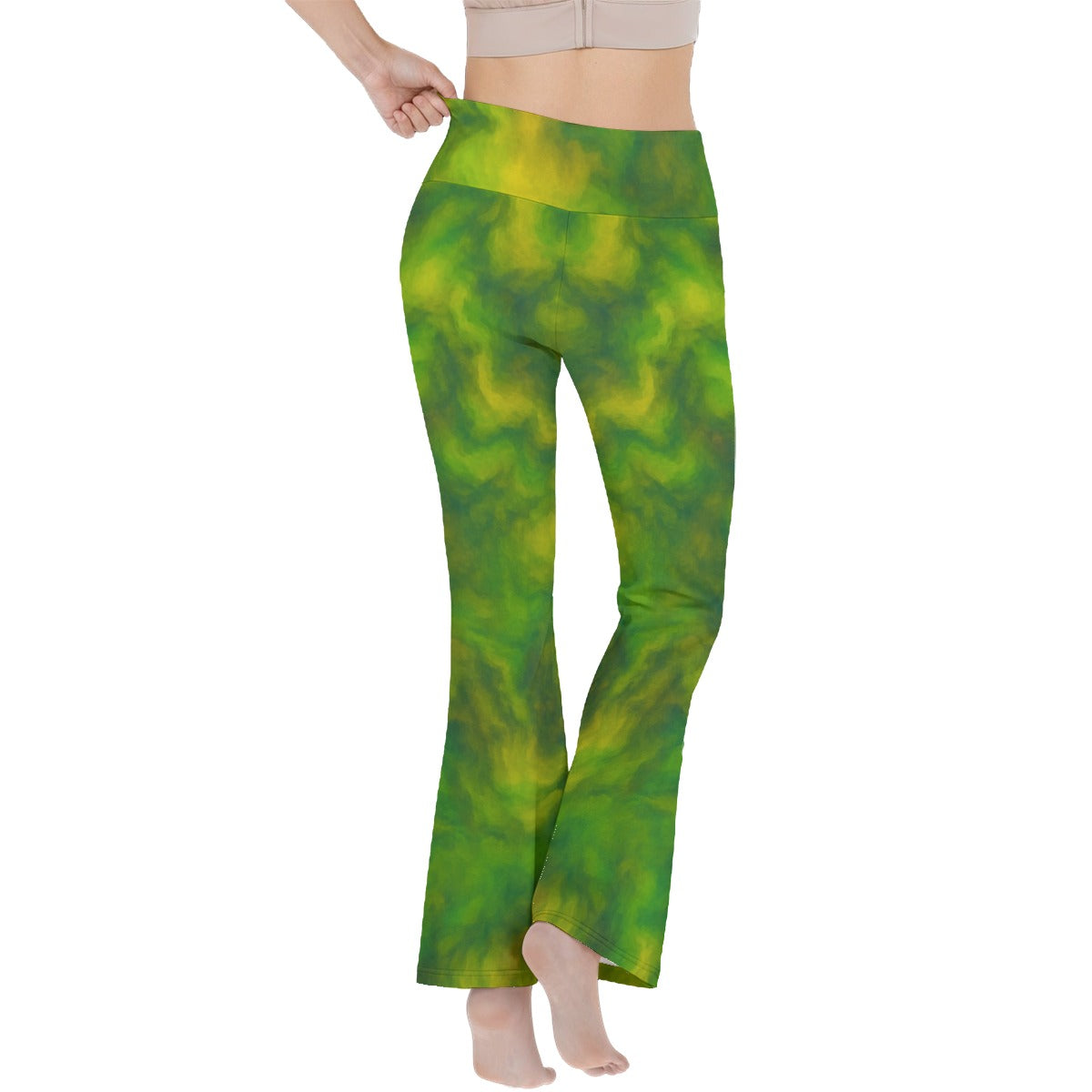 Women's Reversible High-Waisted Yoga Pants