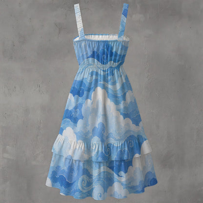Women‘s Ruffle Hem Dress