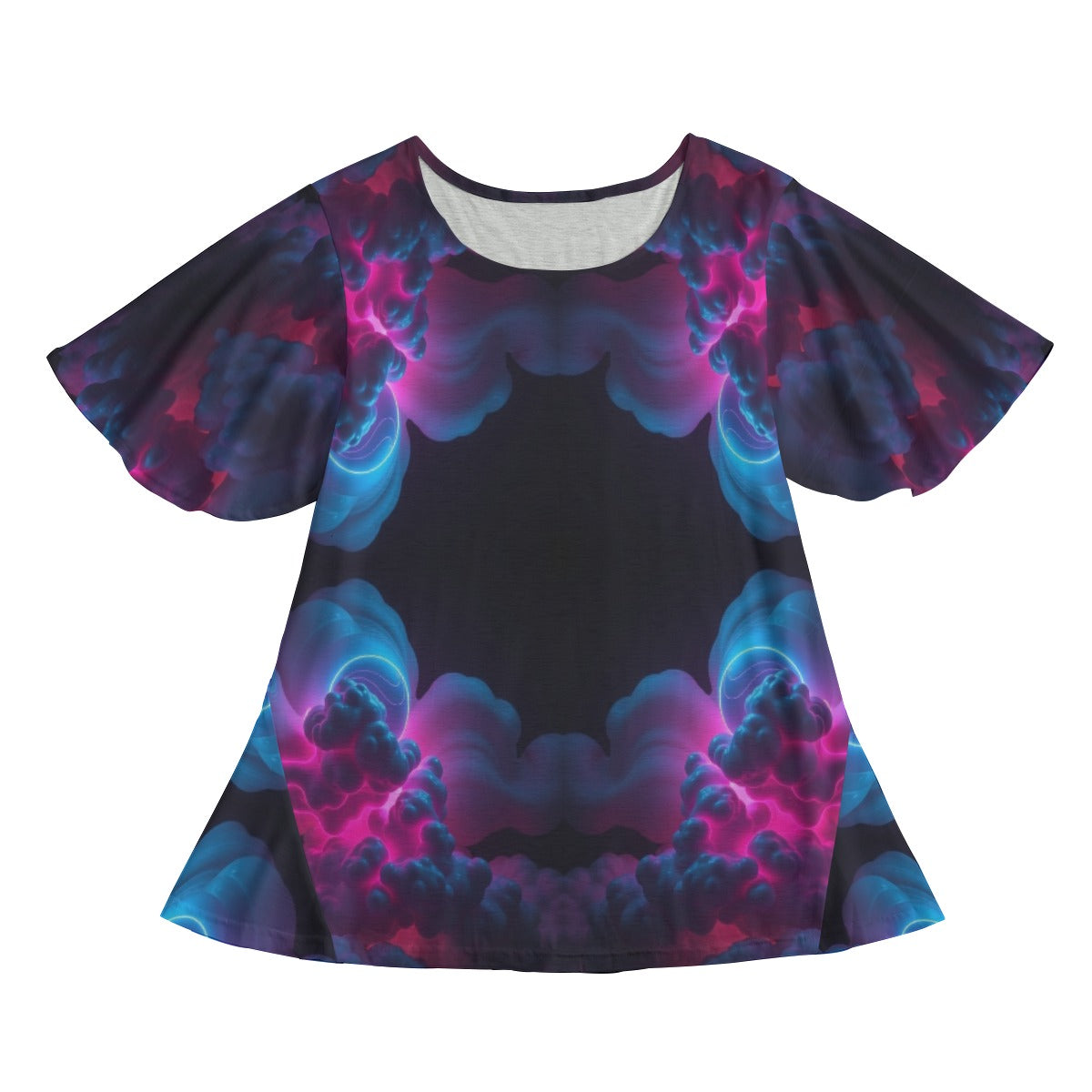 Women's Round Neck T-shirt With Short Sleeve