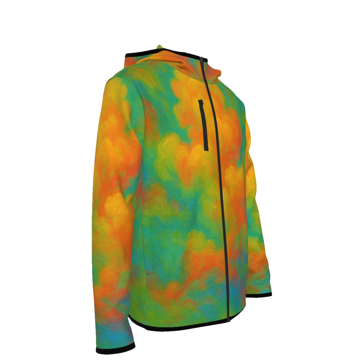 Men's Stylish Hoodie with Thumb Hole Design - view 4