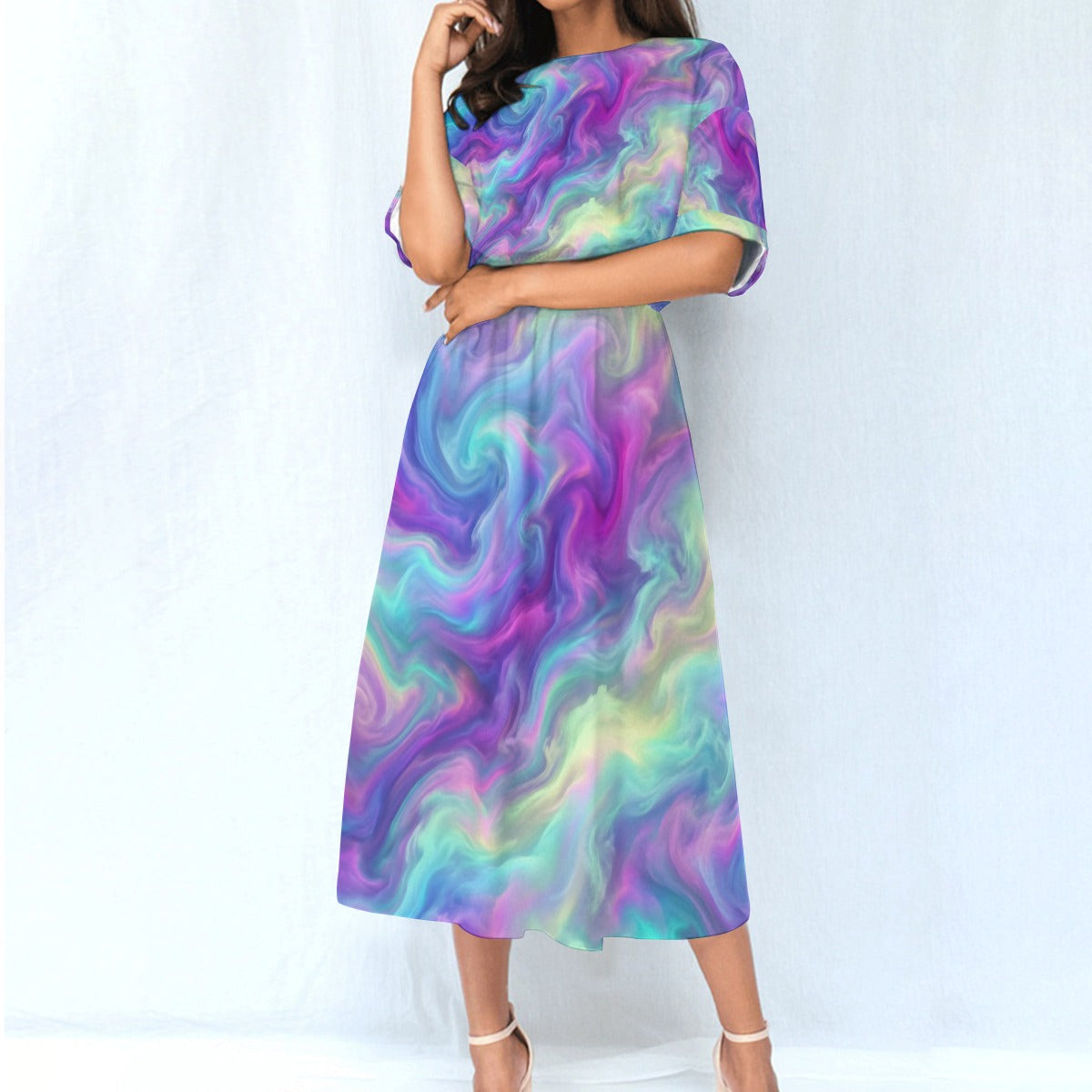Women's Elastic Waist Dress