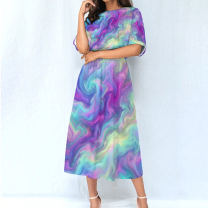 Women's Elastic Waist Dress
