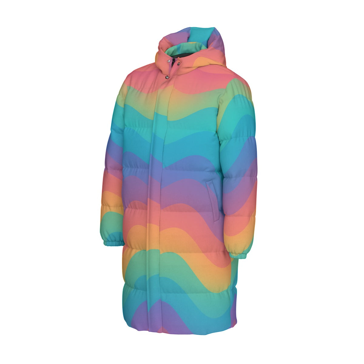 Unisex Long Down Jacket