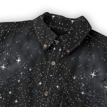 Men's Casual Lapel Long Sleeve Shirt|125GSM Cotton
