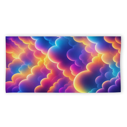 Adult Beach towel Vertical Style Printed in USA|320GSM