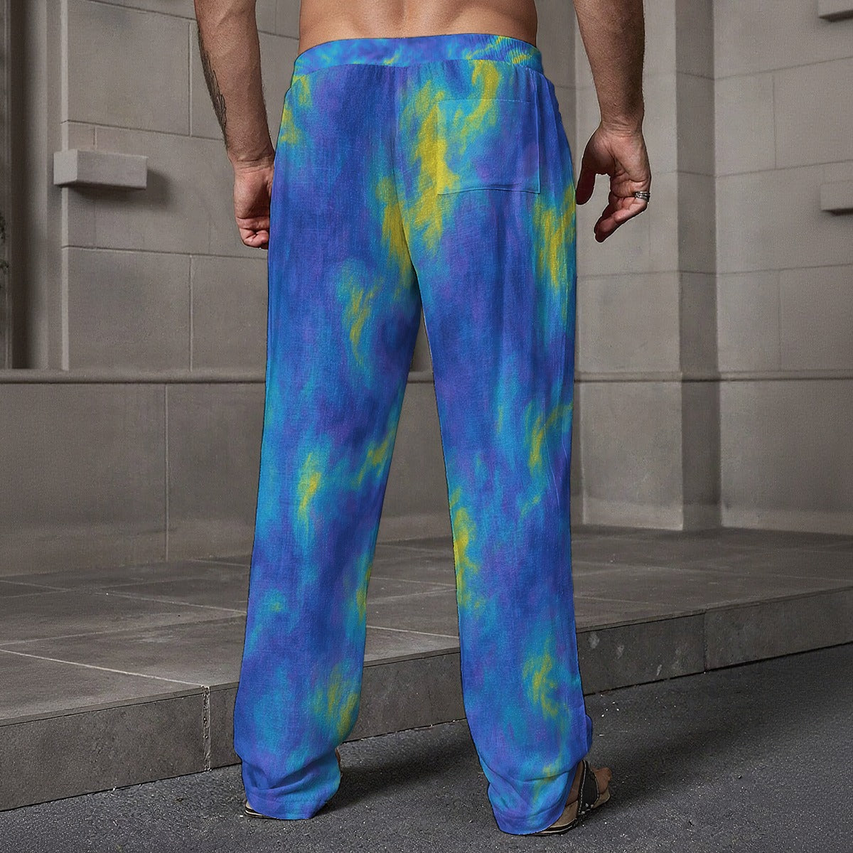 Men's Loose Casual Pants With Pocket