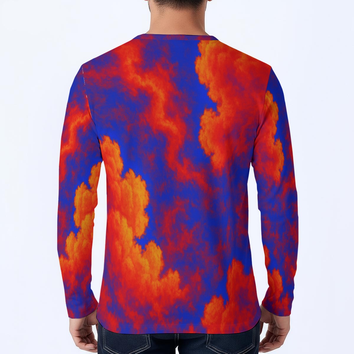 Men's Classic Long-Sleeve Henley Shirt