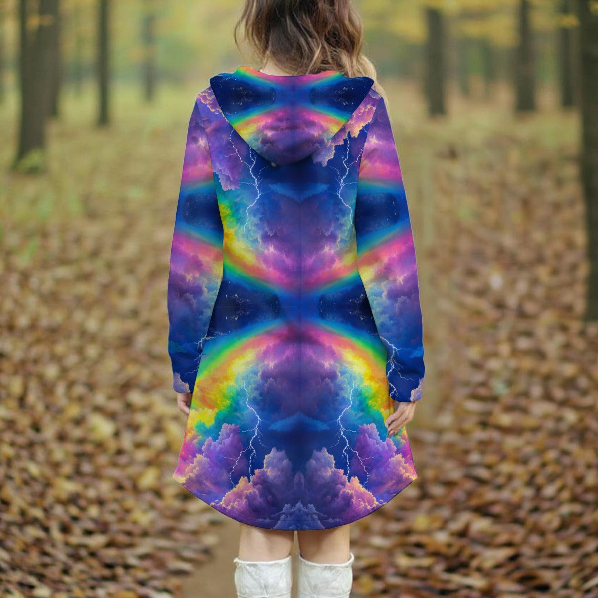 Women's Longline Hoodie Dress