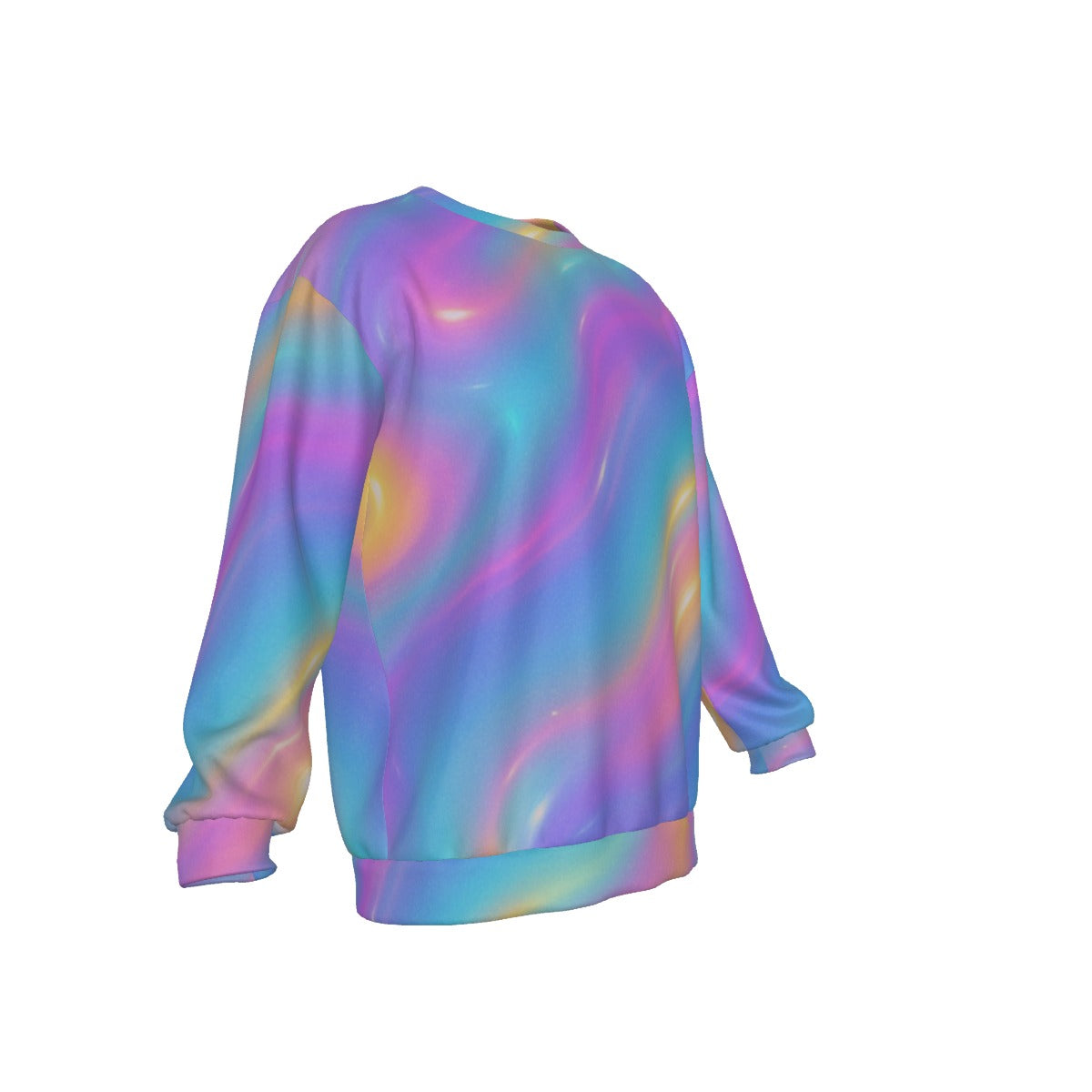Men's Drop Shoulder Round Neck Long-Sleeved Sweatshirt