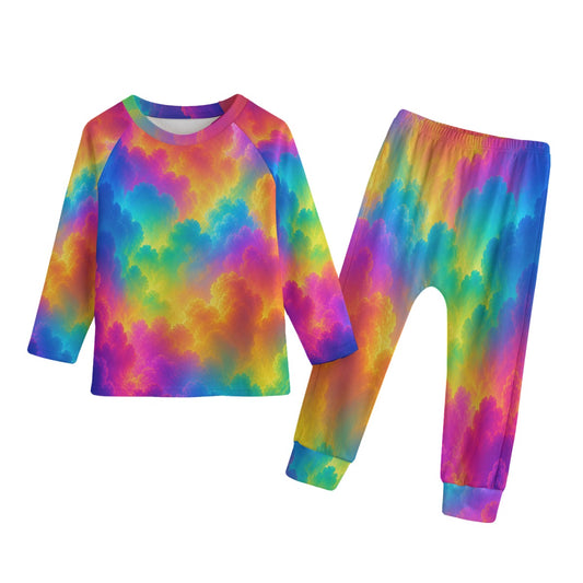 Kid's Knitted Fleece Set