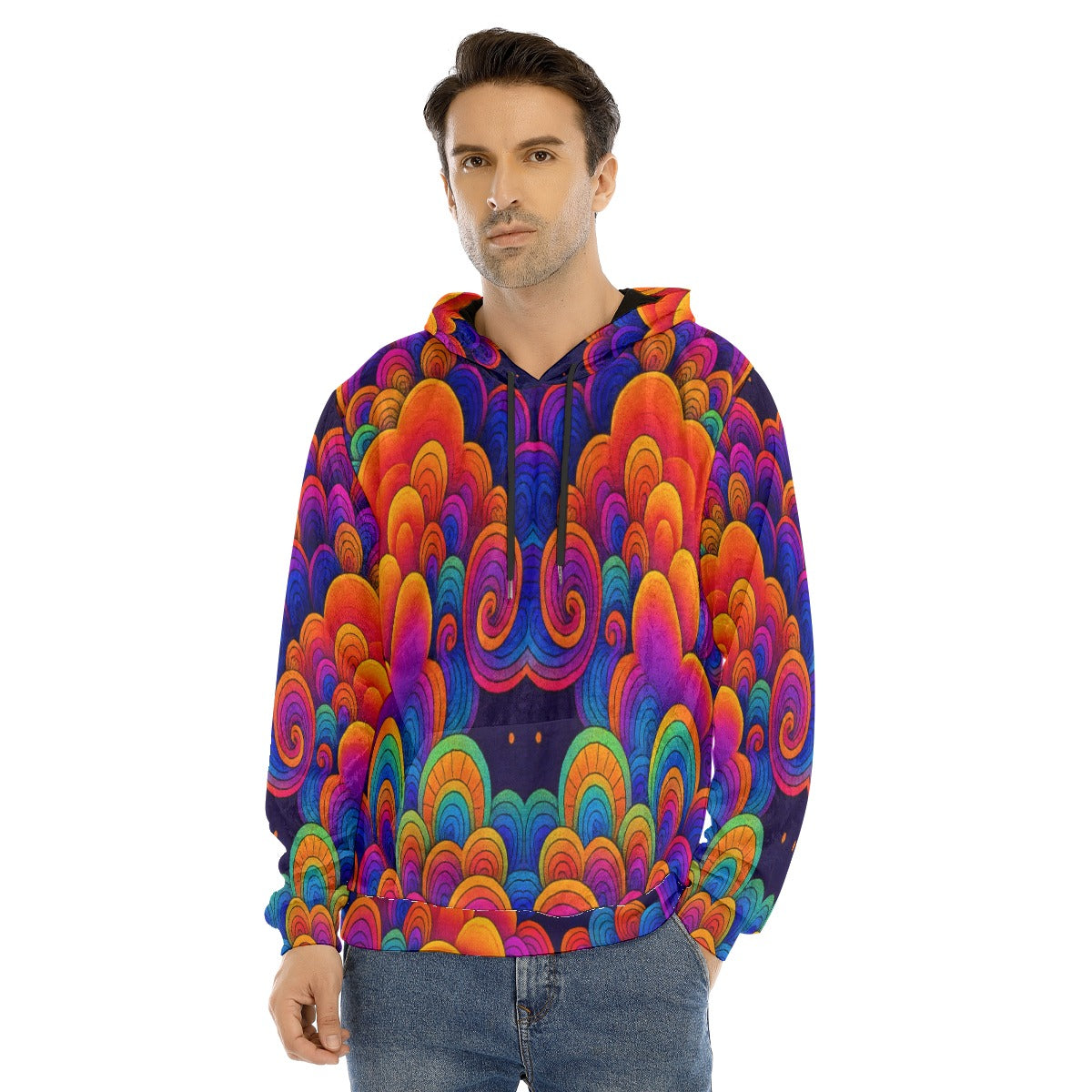 Men's Pullover Hoodie | Velvet