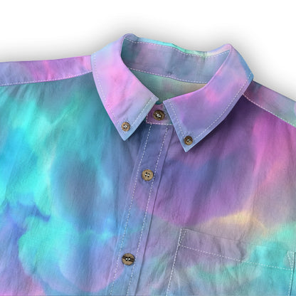 Men's Casual Lapel Long Sleeve Shirt|125GSM Cotton