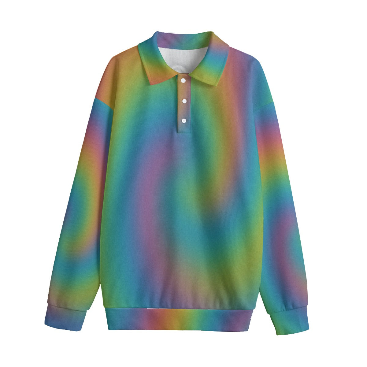 Unisex Lapel Collar Sweater