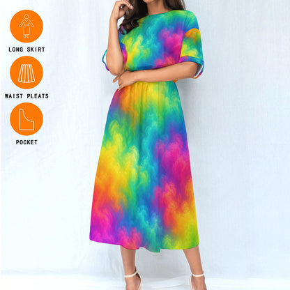 Women's Elastic Waist Dress