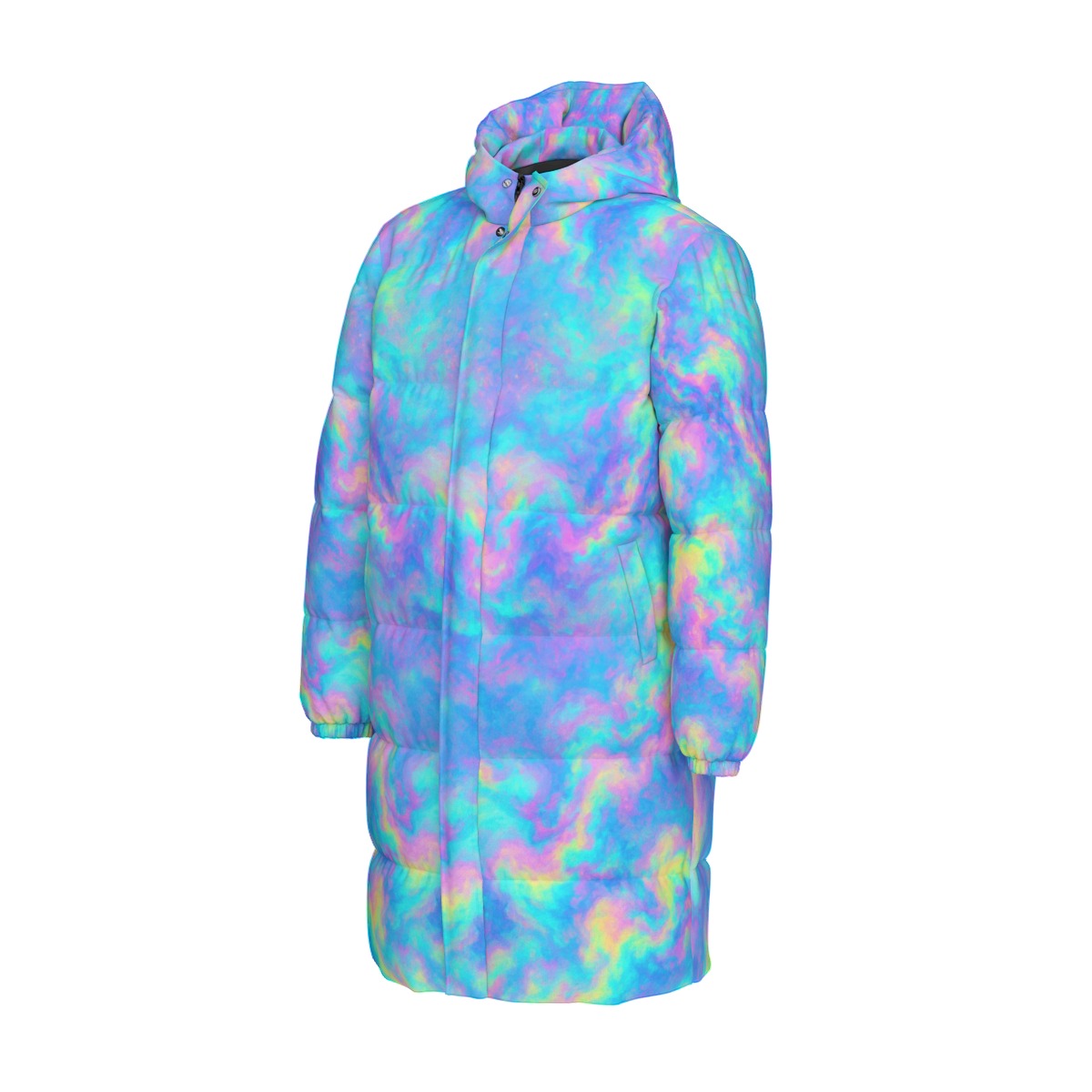 Unisex Long Down Jacket