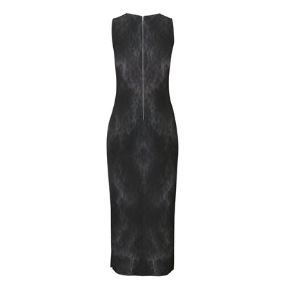 Women's Beach Perspective Chiffon Sleeveless Dress