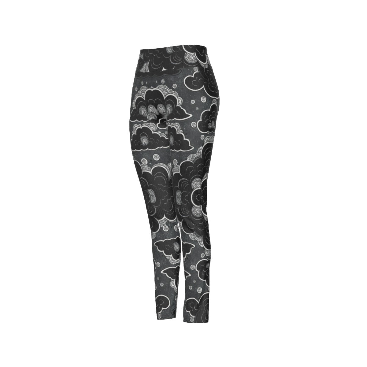 Women's High Waist Leggings | Side Stitch Closure