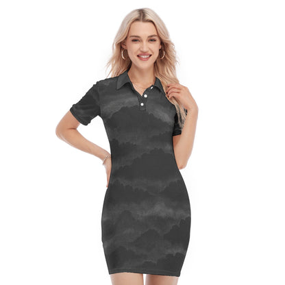Women's Polo Collar Dress