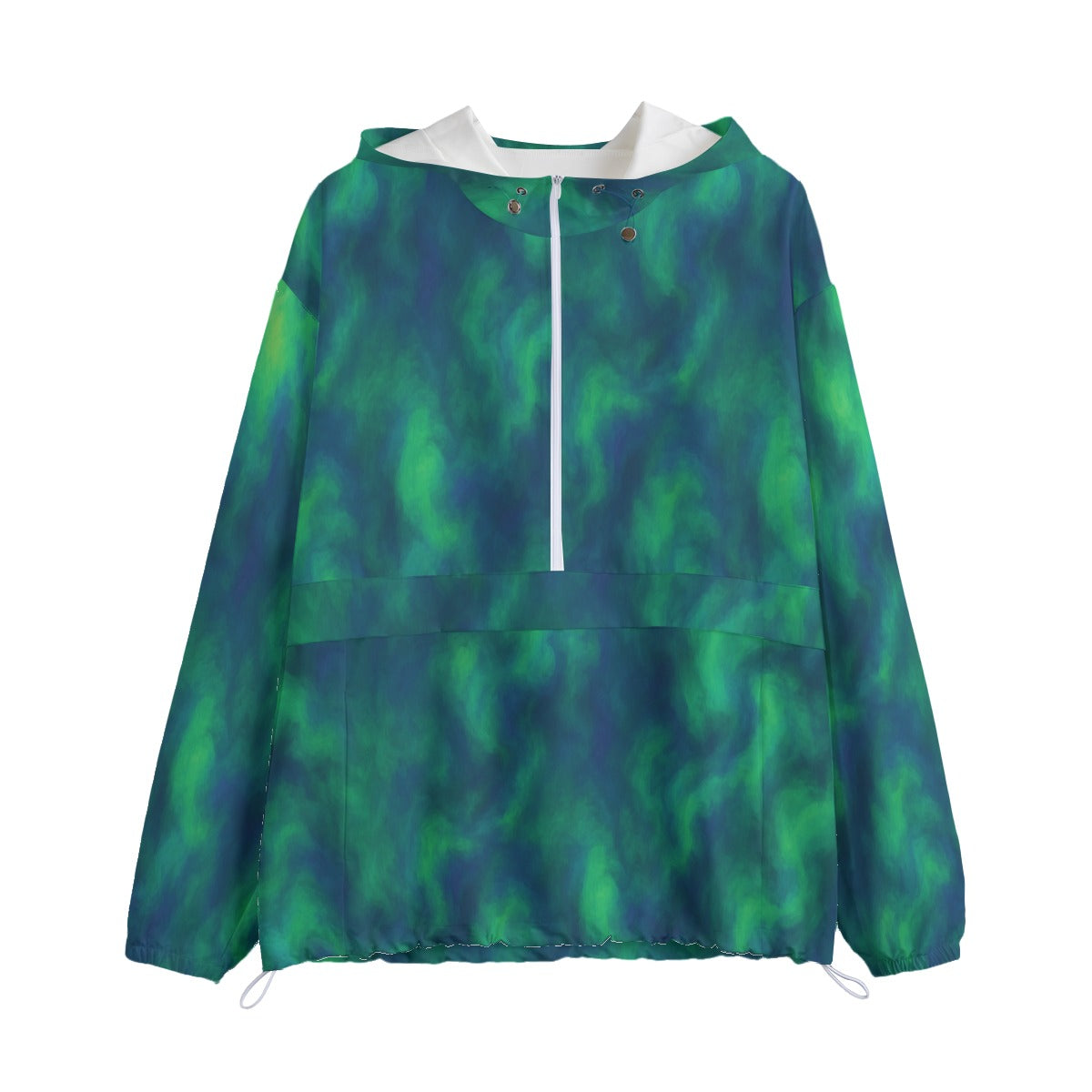 Unisex Pullover Jacket With Zipper Closure