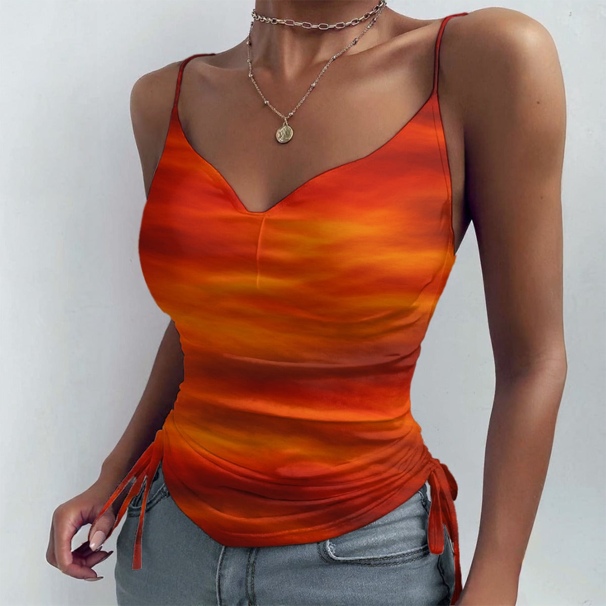 Unisex Drawstring Camisole