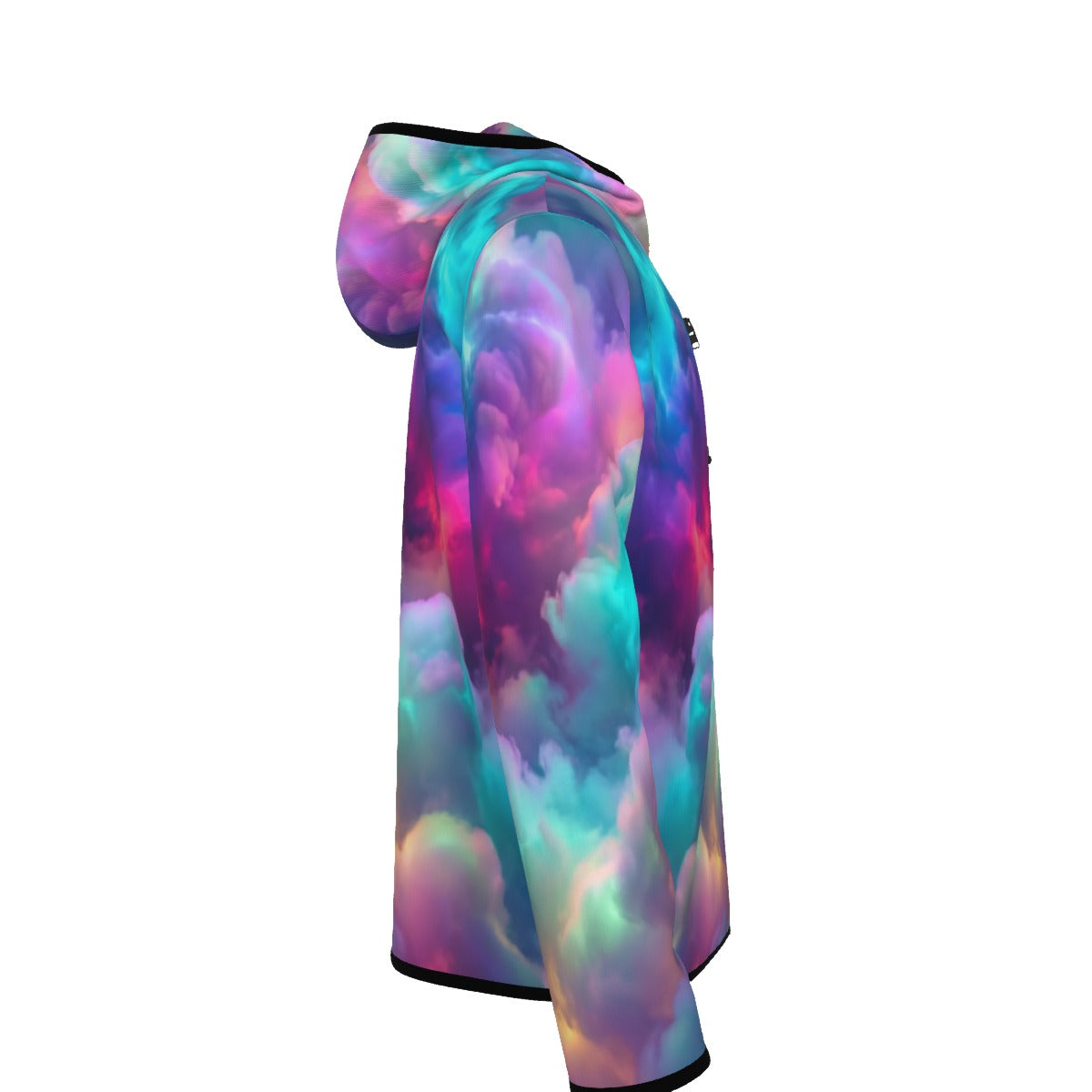 Men's Stylish Hoodie with Thumb Hole Design - view 3